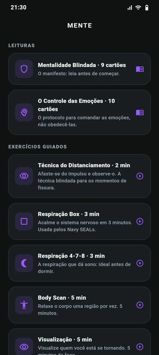 Exercícios mentais