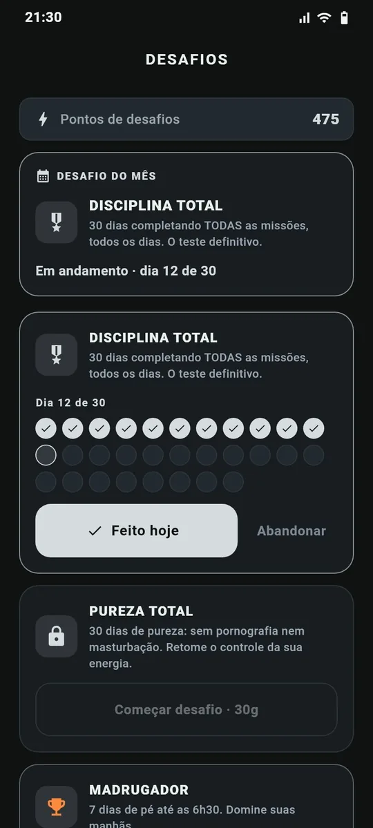 Desafios