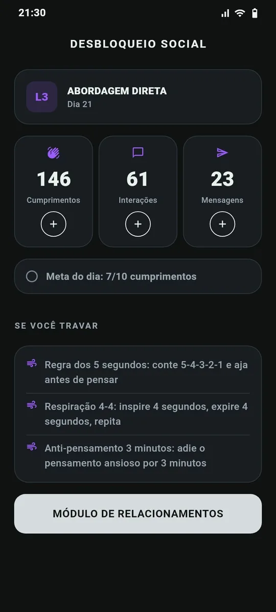 Desbloqueio social